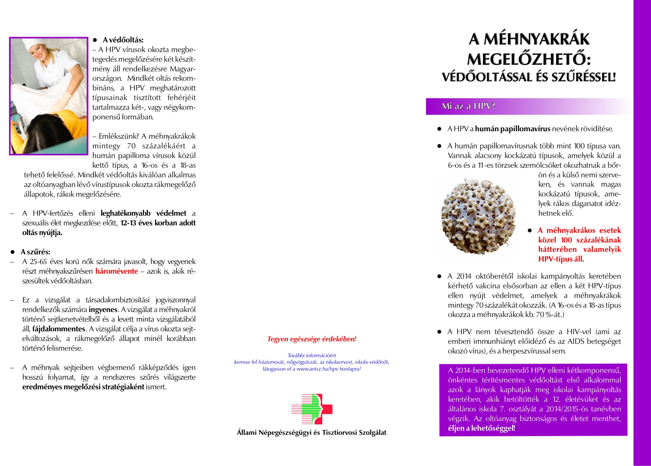 emberi papillomavírus elleni vakcina engedélyezési űrlap)